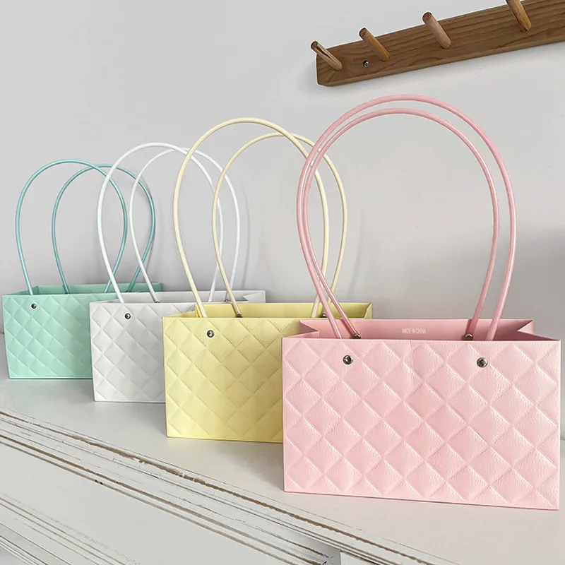 Macaron Lattice Flower Gift Ba - Packaging ulasan dan harga