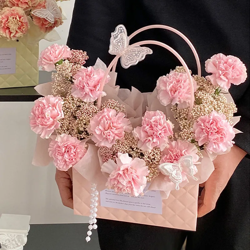 Macaron Lattice Flower Gift Ba - Packaging ulasan dan harga