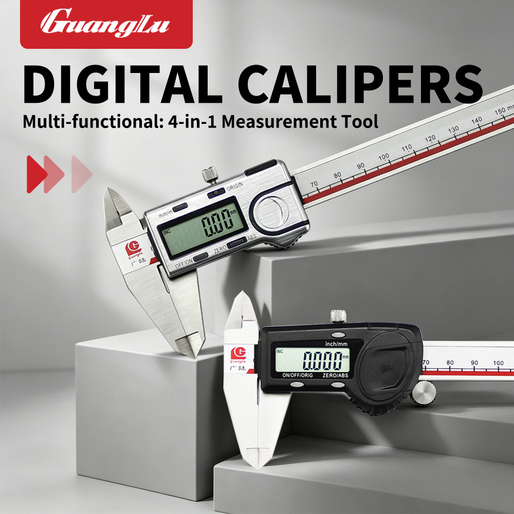 Guanglu High Accuracy/Bluetoot - Digital Caliper 150Mm Stainless Steel ulasan dan harga