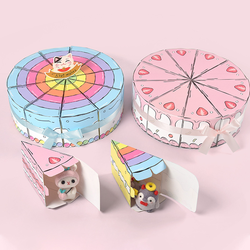 Triangular Cake Shaped Paper G - Packaging ulasan dan harga