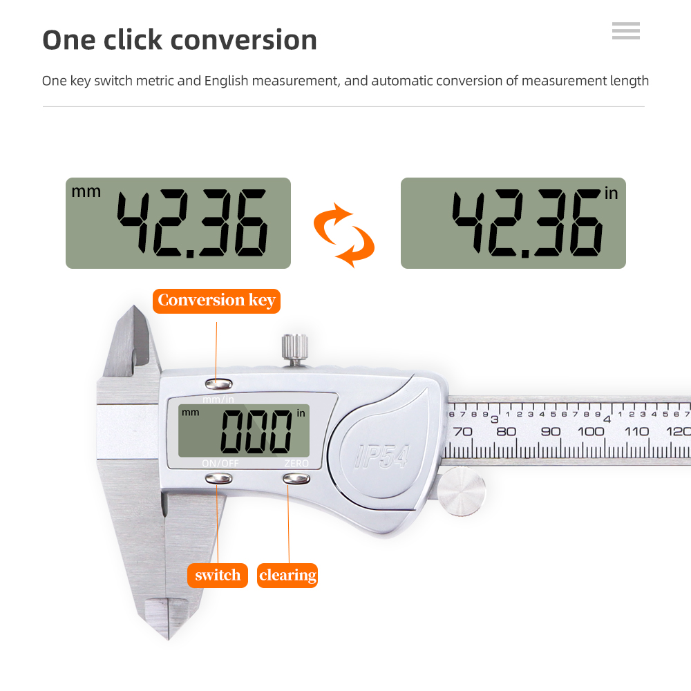 150mm Stainless Steel Digital  - Digital Caliper 150Mm Stainless Steel ulasan dan harga