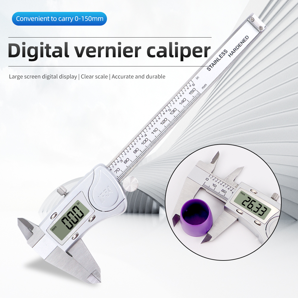 150mm Stainless Steel Digital  - Digital Caliper 150Mm Stainless Steel ulasan dan harga